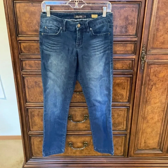 LEVEL 99 Lily Crop Skinny Straight Jeans - Picture 1 of 11